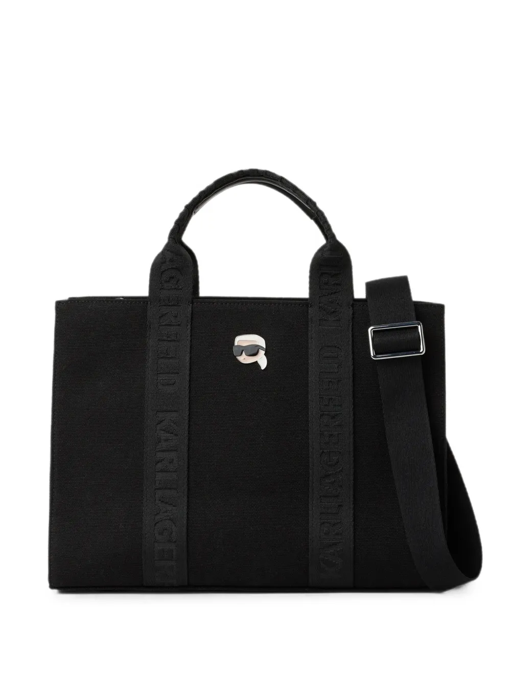 Karl Lagerfeld Borsa tote Ikon media - Nero