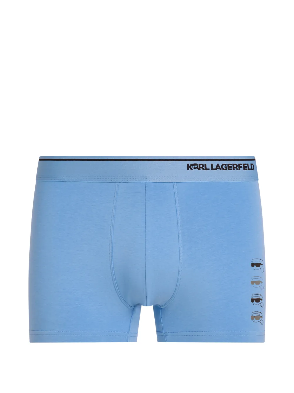 Karl Lagerfeld Drie Ikon boxershorts Blauw