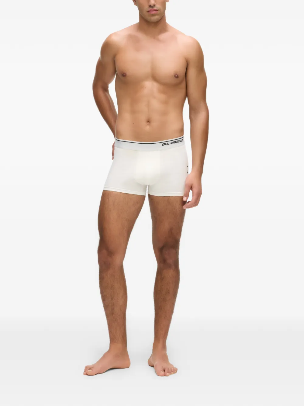 Karl Lagerfeld Drie Ikon boxershorts Blauw