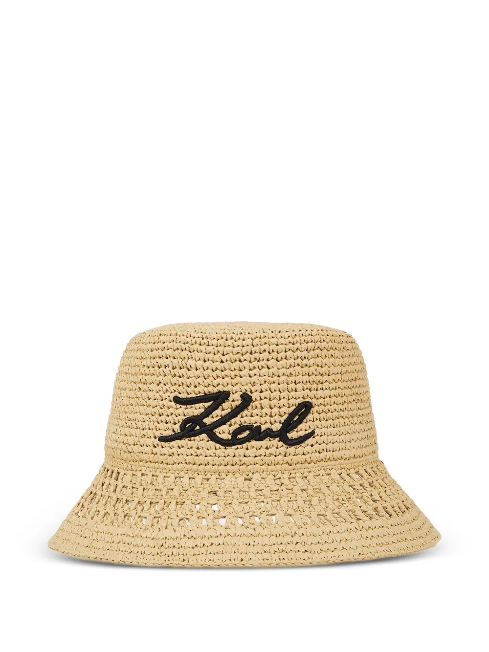 Karl Lagerfeld Cappello con logo - Toni neutri