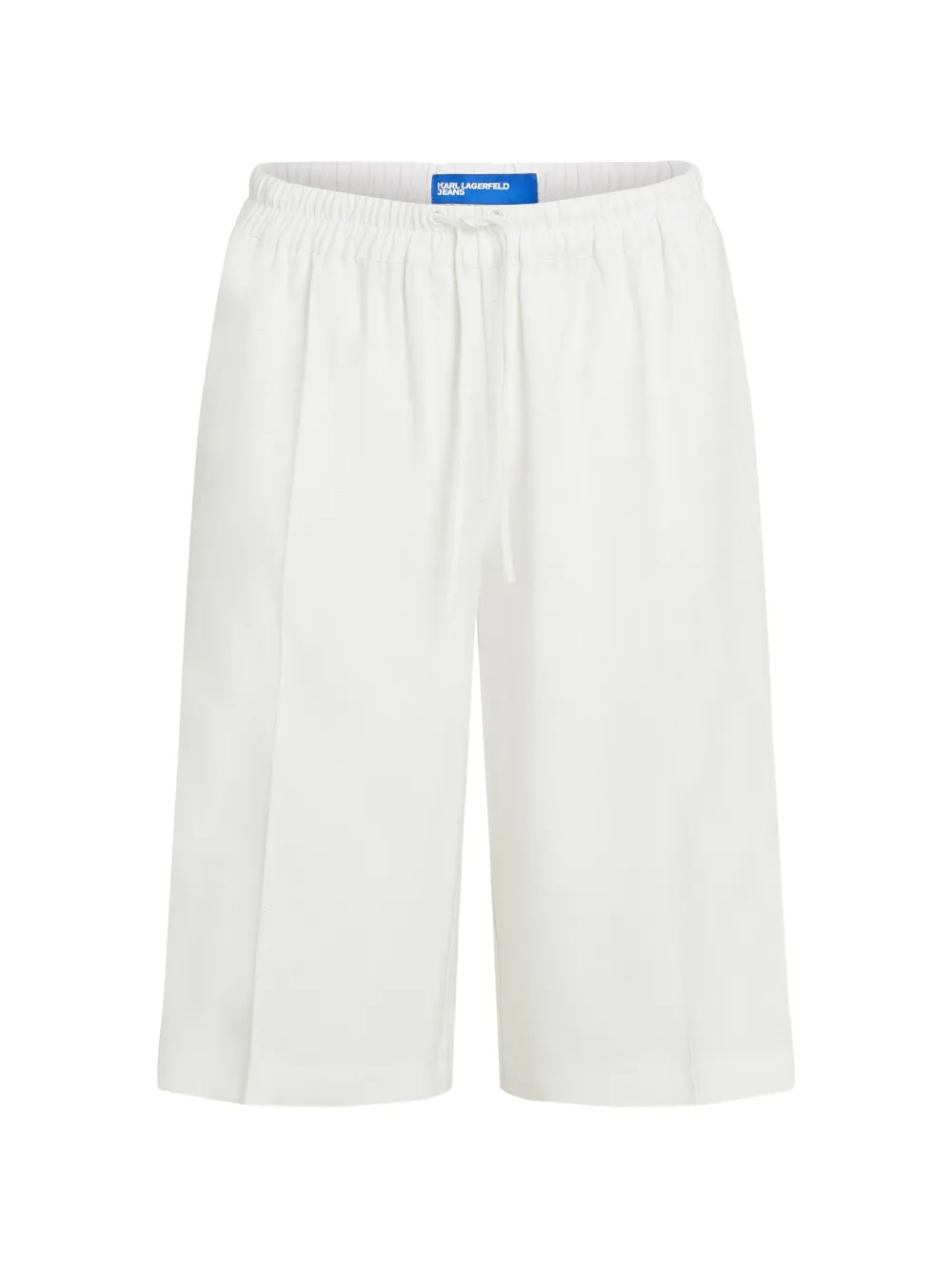 Karl Lagerfeld Jeans Shorts con coulisse e tasche - Toni neutri