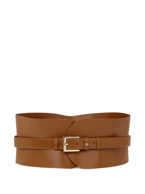 Karl Lagerfeld K/Essential leather belt