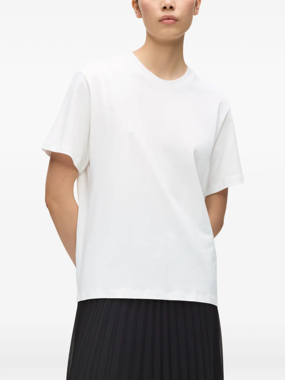 Karl Lagerfeld T-shirt met ronde hals Wit