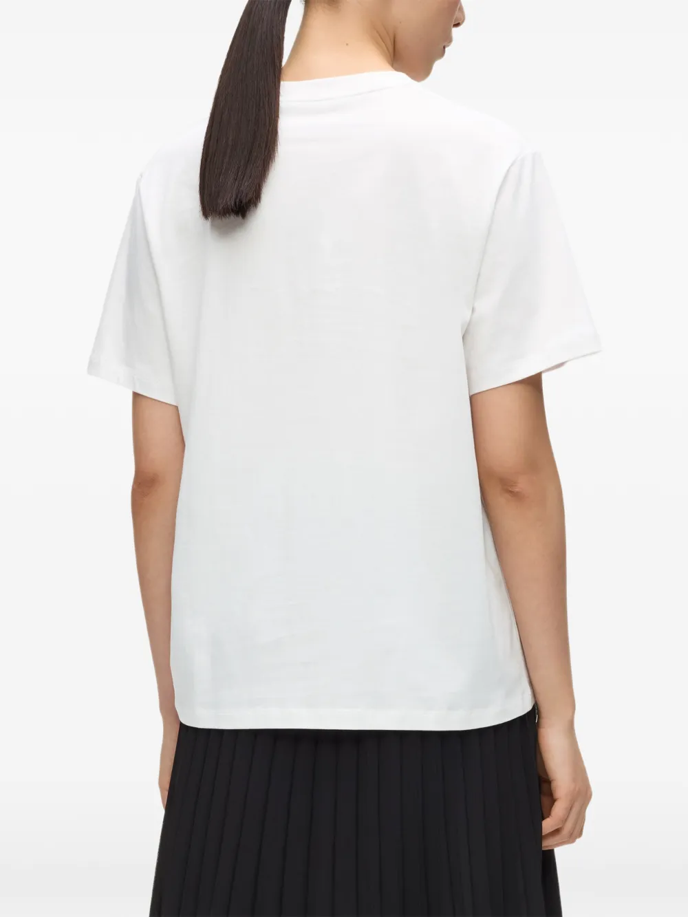 Karl Lagerfeld T-shirt met ronde hals Wit