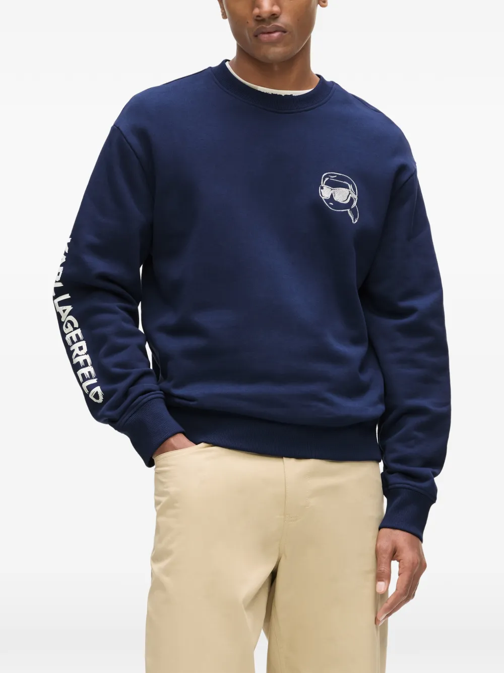  Ikon logo relaxed sweatshirt