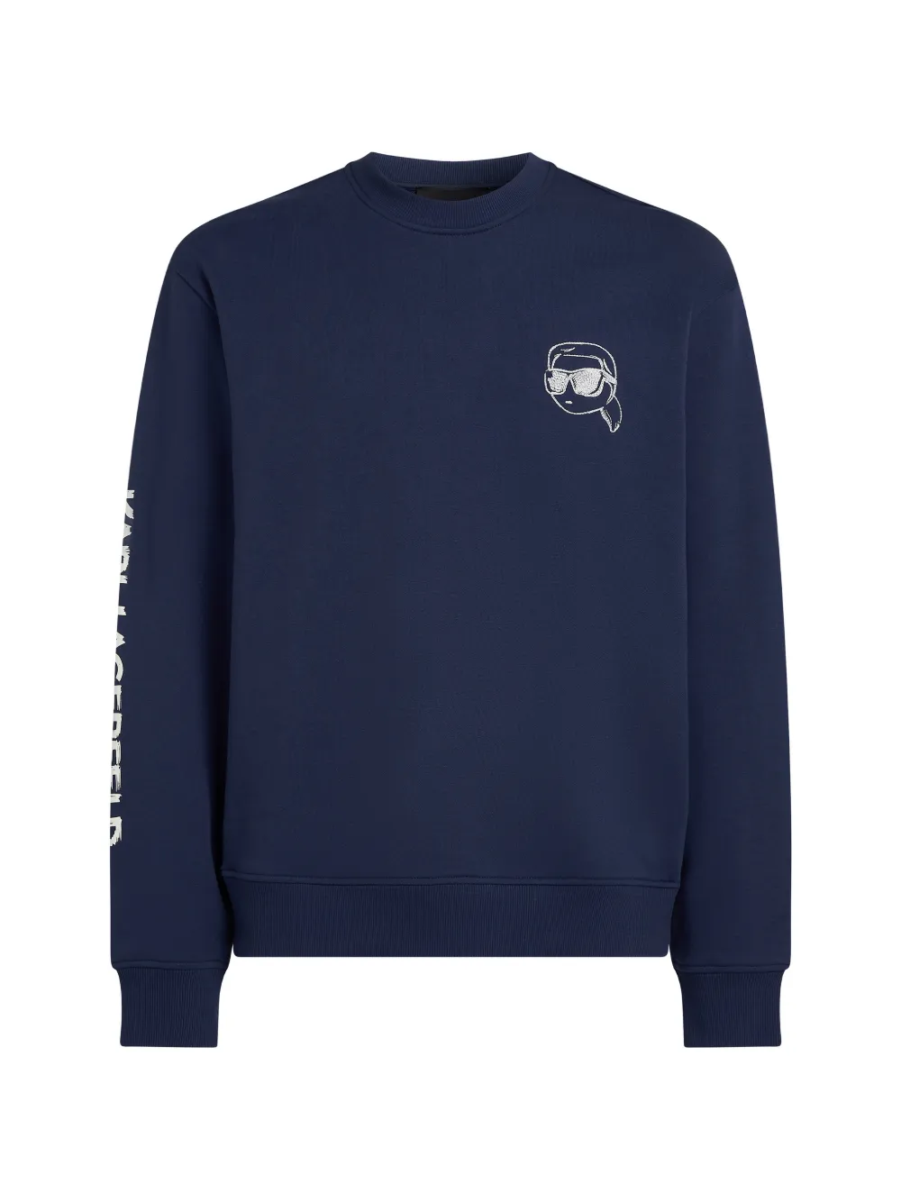Karl Lagerfeld Sweatshirt mit Logo - Blau