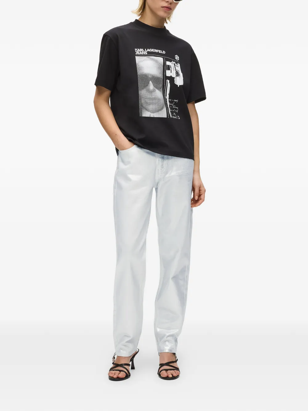  Karl Lagerfeld Jeans Five-pocket Jeans - Silver 
