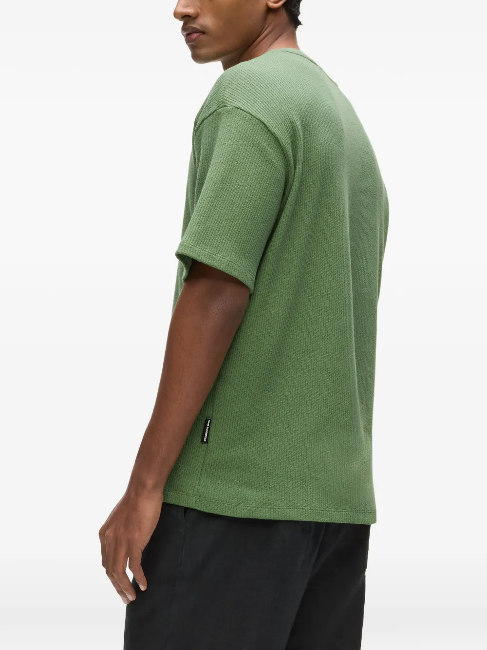 Karl Lagerfeld Ruimvallend T-shirt Groen