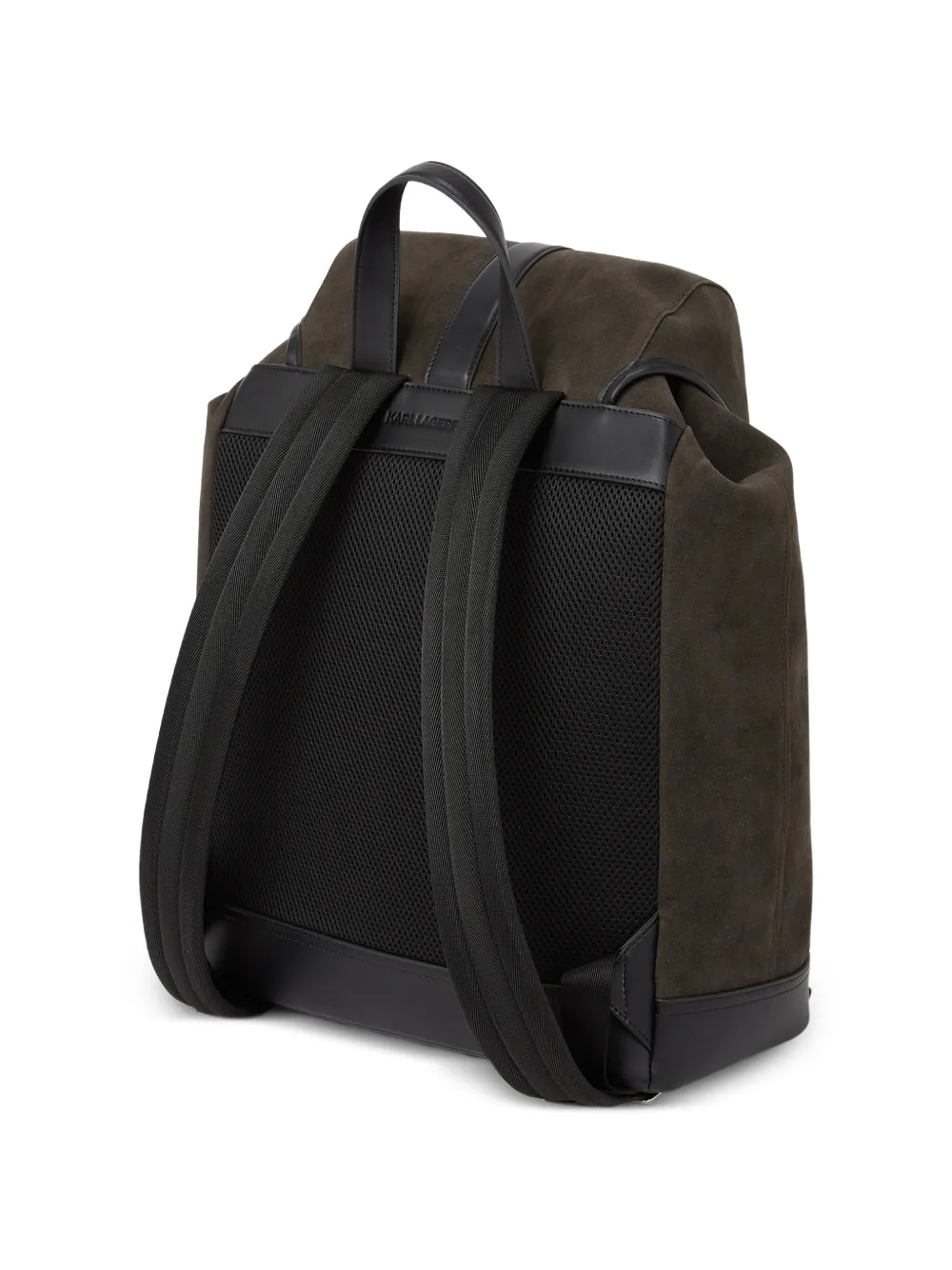 faux-suede k/traveller backpack
