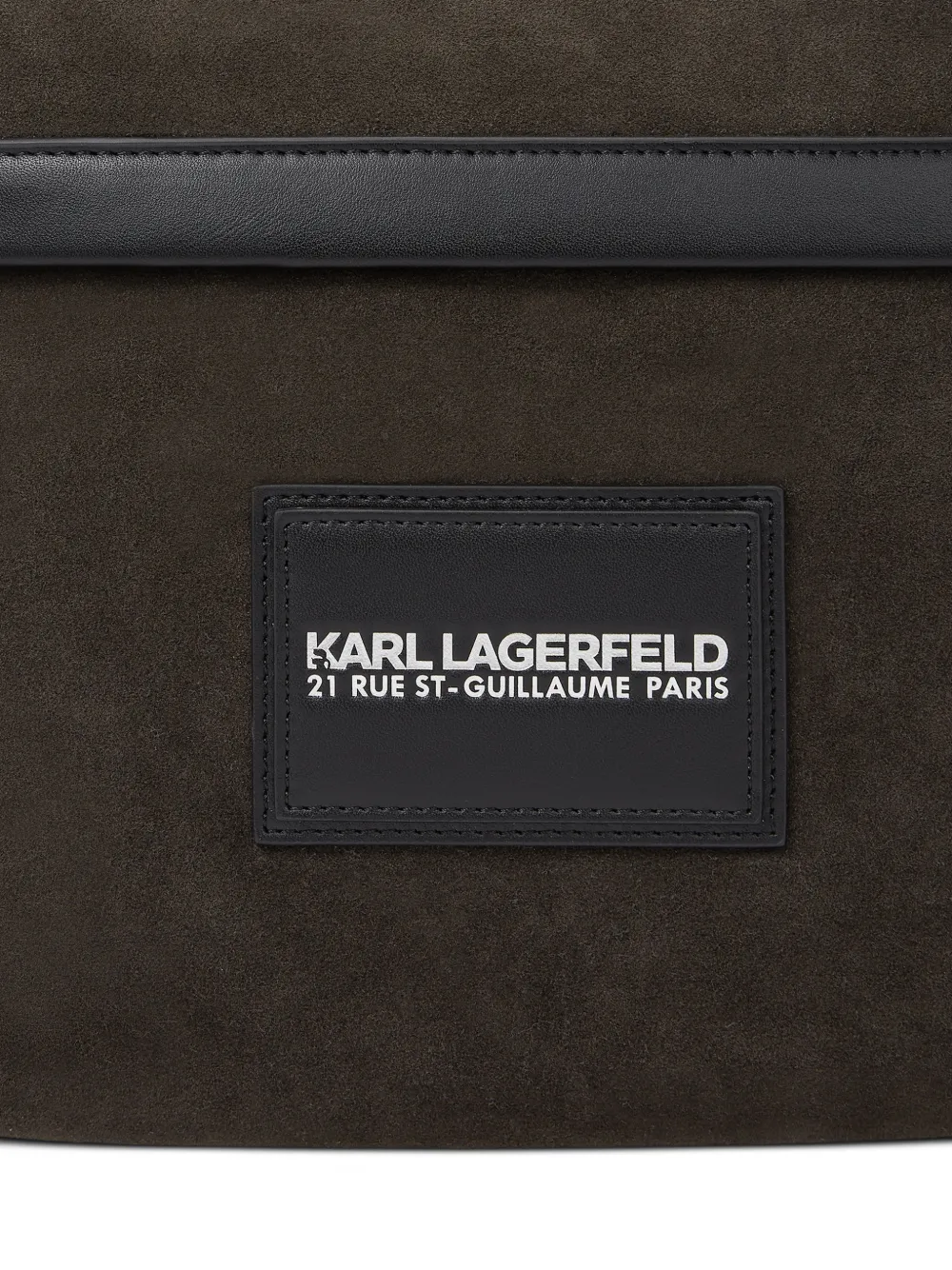 faux-suede k/traveller backpack