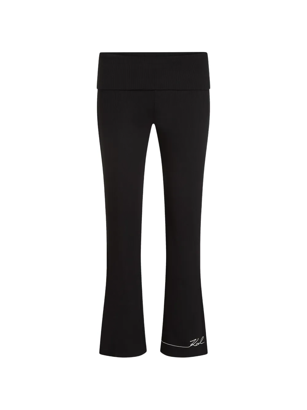 Karl Lagerfeld Pantaloni a palazzo - Nero