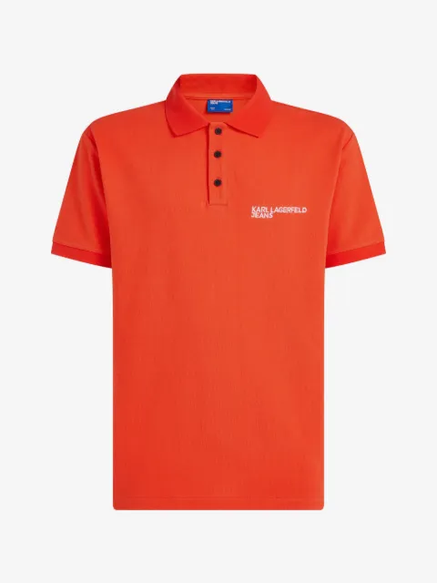 Karl Lagerfeld Jeans cotton polo shirt