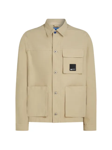 Karl Lagerfeld Jeans patch-pocket overshirt