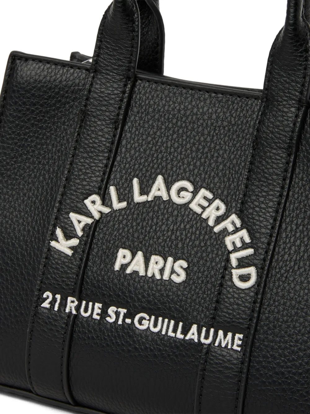 Karl Lagerfeld Rue St-Guillaume mini-shopper Zwart
