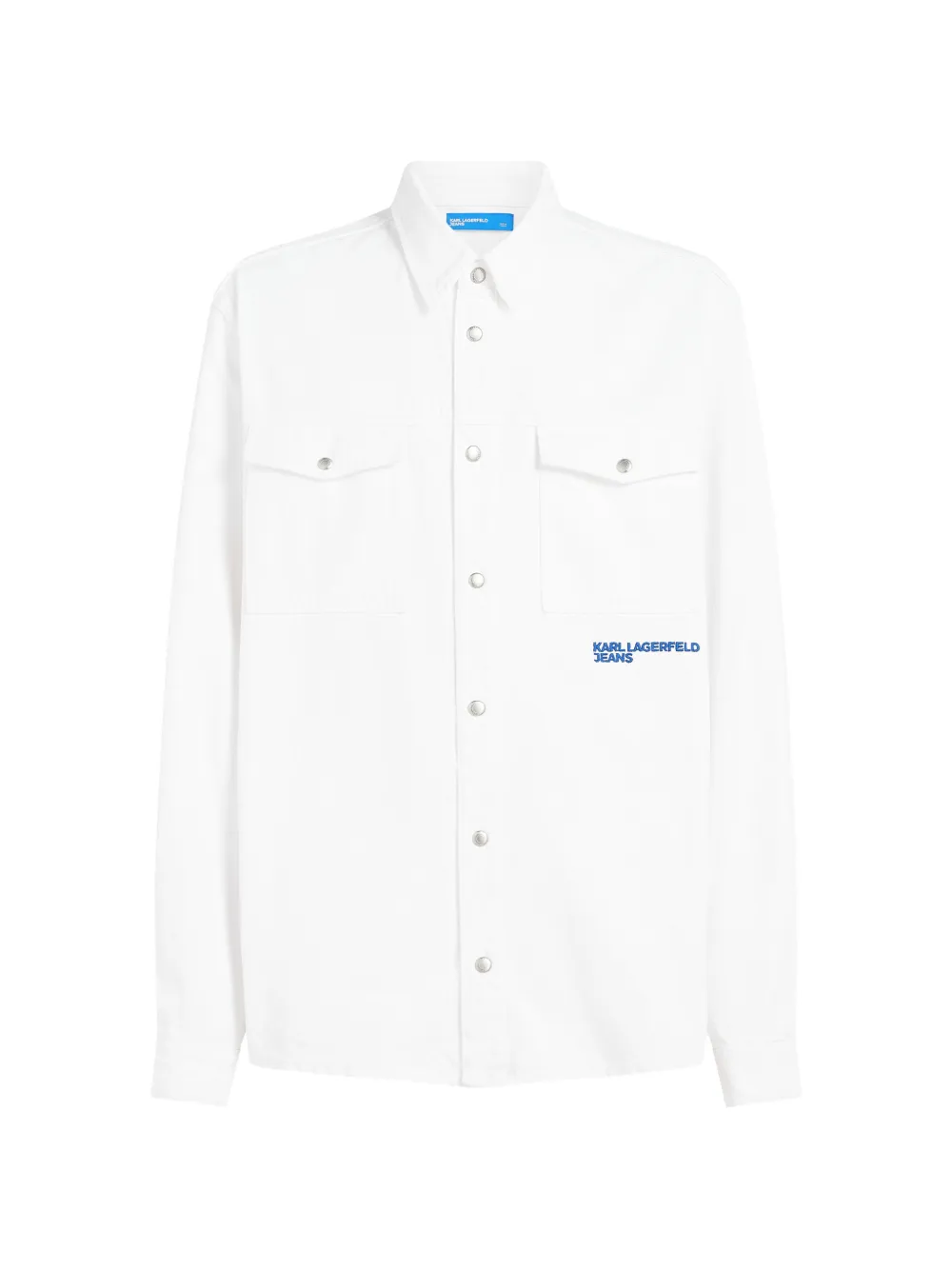 Karl Lagerfeld Jeans graphic-print shirt – White