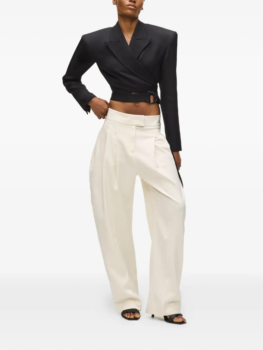 Karl Studios pleated trousers