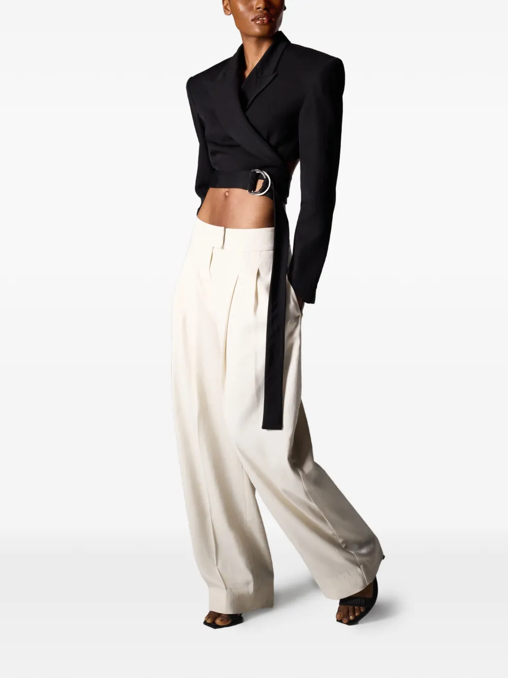 Karl Studios pleated trousers