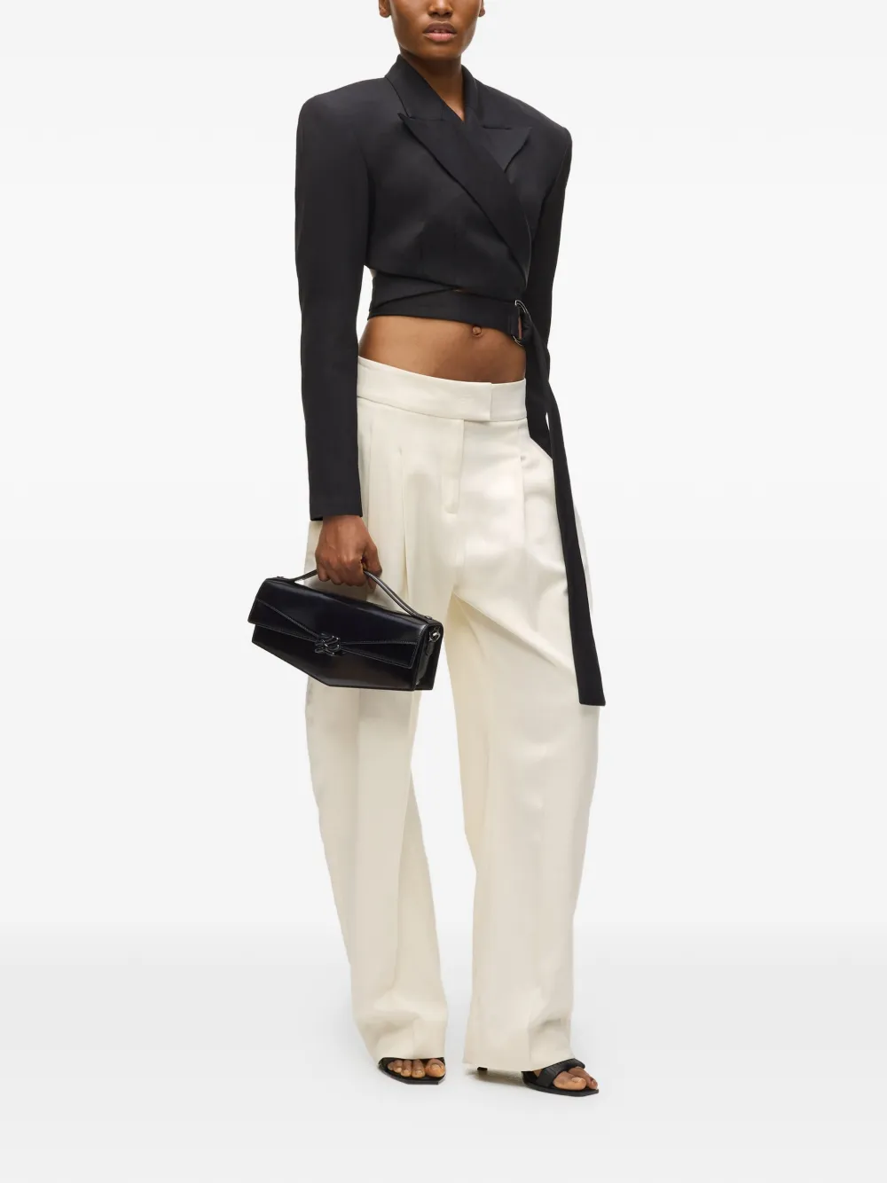 Karl Studios pleated trousers