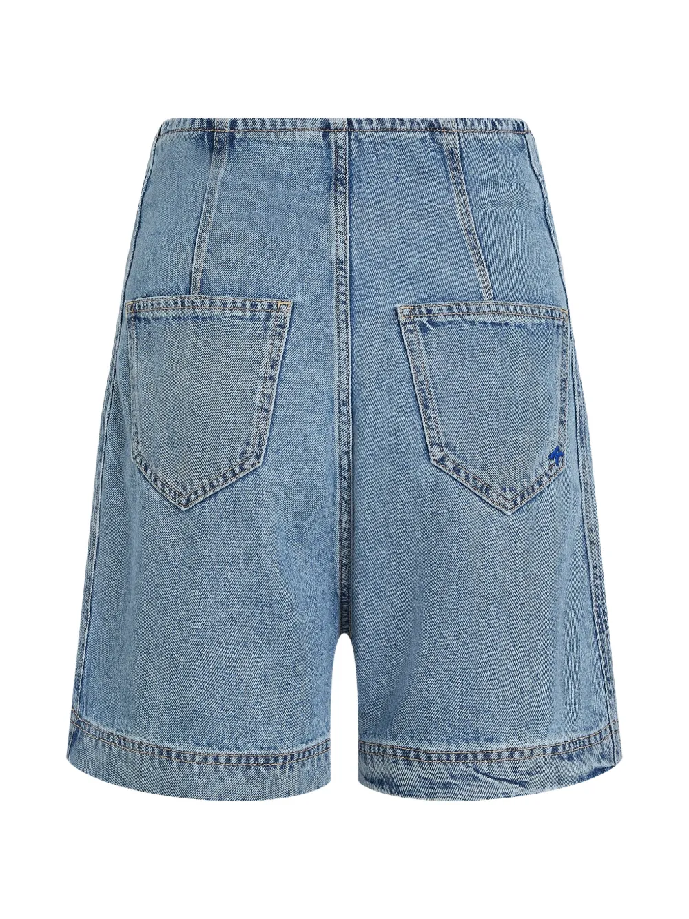 Karl Lagerfeld Jeans Denim shorts met ceintuur Blauw