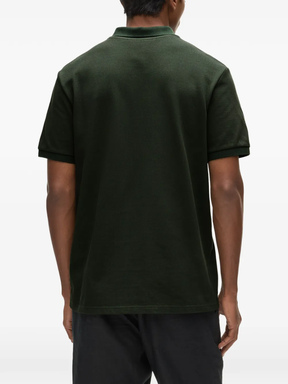Karl Lagerfeld Piqué poloshirt Groen