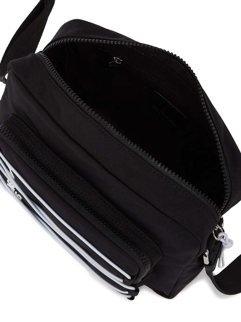 Karl Lagerfeld Jeans String cargo schoudertas Zwart