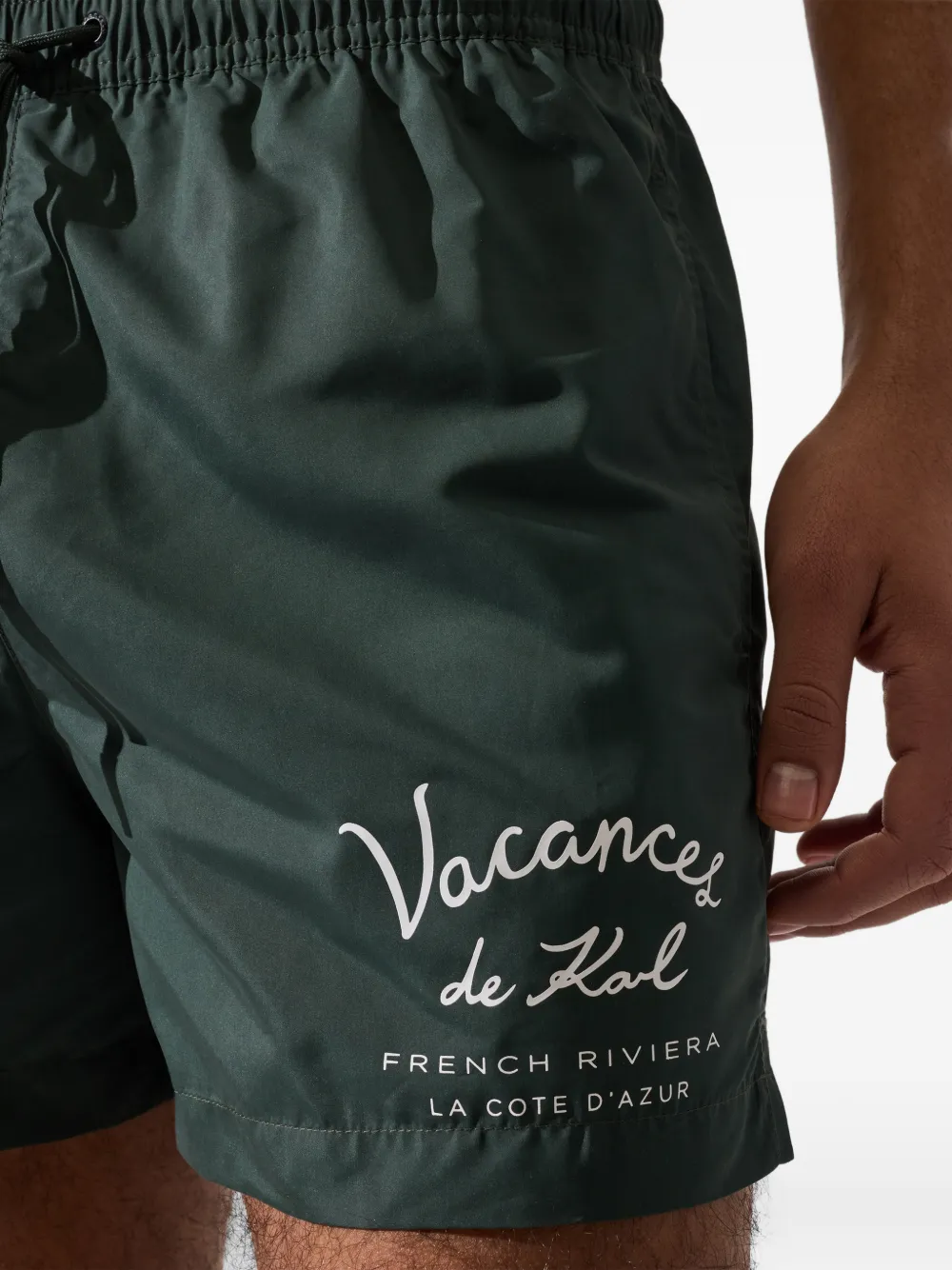 Karl Lagerfeld Vacances de Karl zwembroek Groen