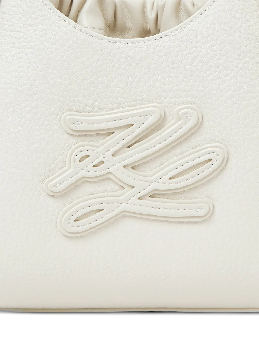 Karl Lagerfeld K Autograph mini-shopper Wit