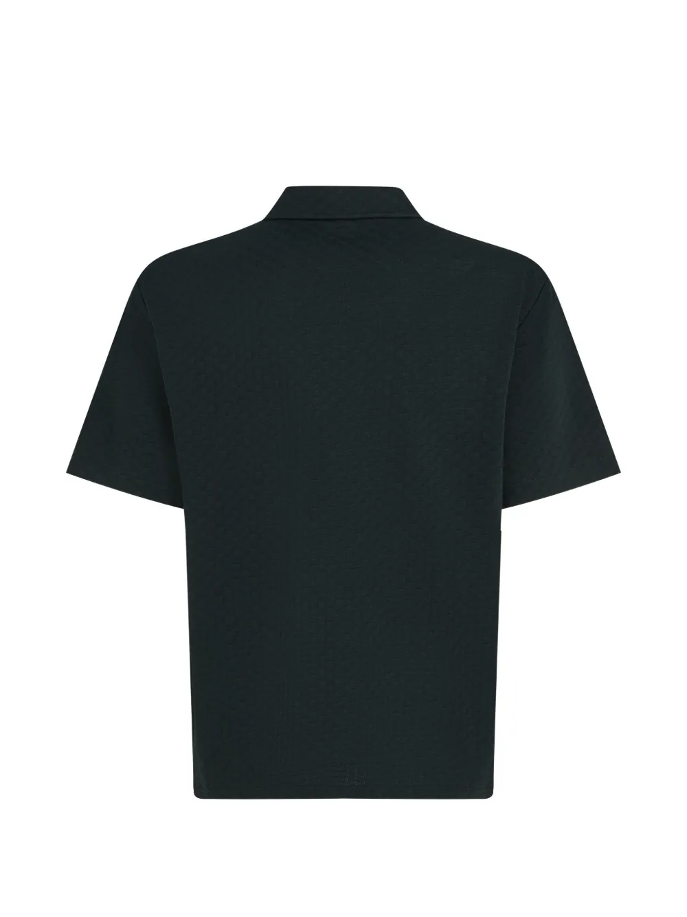 Karl Lagerfeld Overhemd met geborduurd logo Blauw