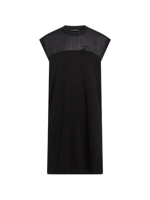 Karl Lagerfeld signature T-shirt dress