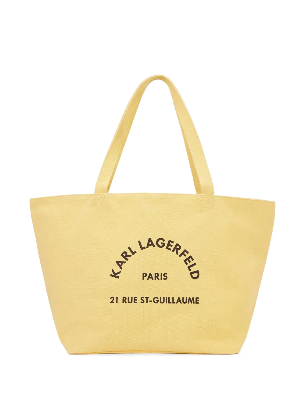 Karl Lagerfeld Borsa tote Rue St-Guillaume - Giallo