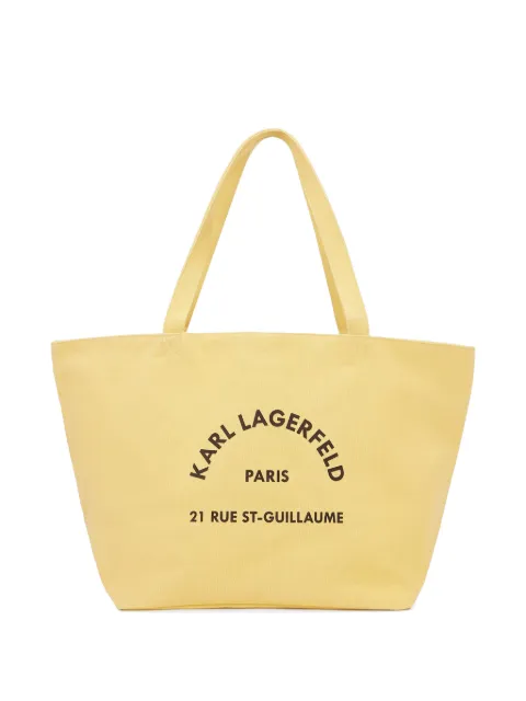 Karl Lagerfeld tote Rue St-Guillaume