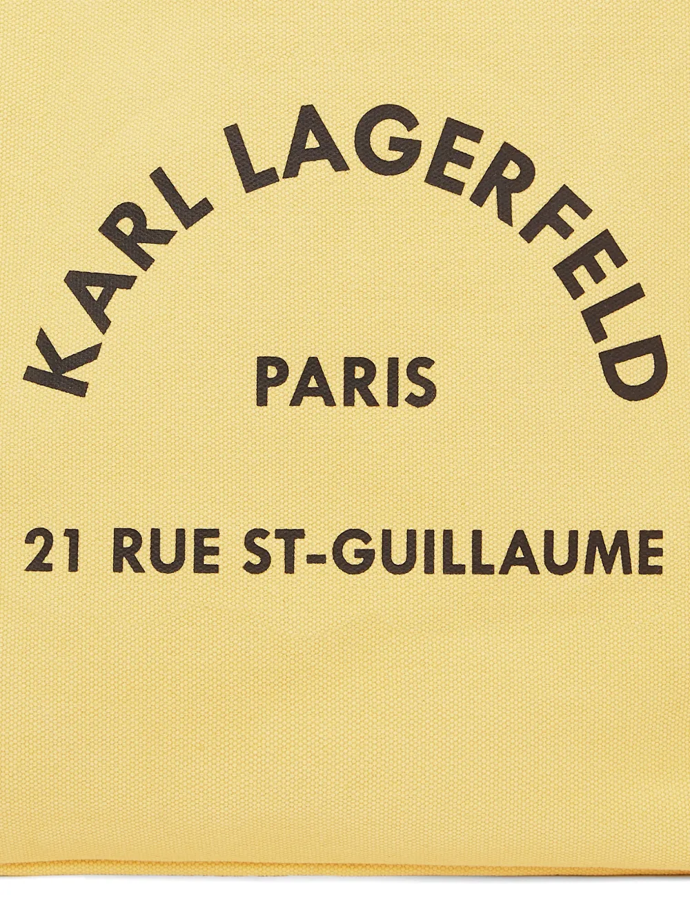 Karl Lagerfeld Rue St-Guillaume shopper Geel