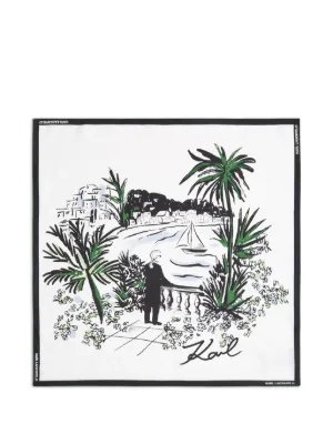Karl Lagerfeld(カール・ラガーフェルド)マフラー・スカーフ - FARFETCH Karl Lagerfeld(カール・ラガーフェルド)マフラー・スカーフ - FARFETCH