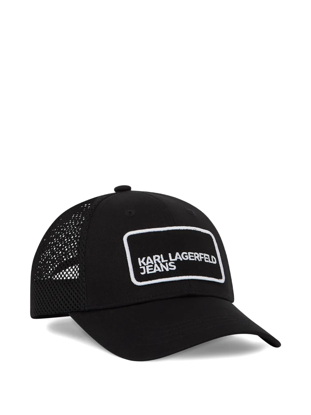 Karl Lagerfeld Jeans Cappello da baseball con logo - Nero