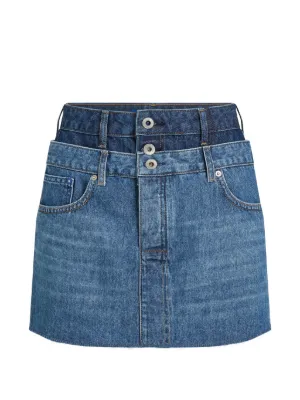 Coperni Denim Cargo Mini Skirt | Blue | FARFETCH ZA