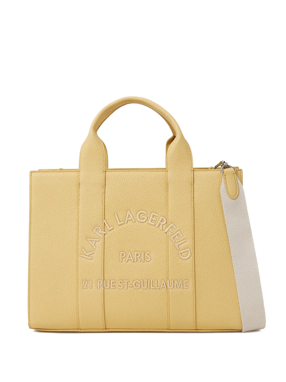 Karl Lagerfeld Borsa tote Rue St-Guillaume media - Giallo