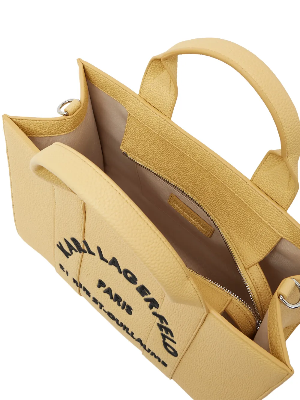 Karl Lagerfeld Medium Rue St-Guillaume shopper Geel