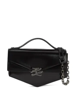 Alexander Wang Medium Geo Leather zip-detail Tote Bag | Black