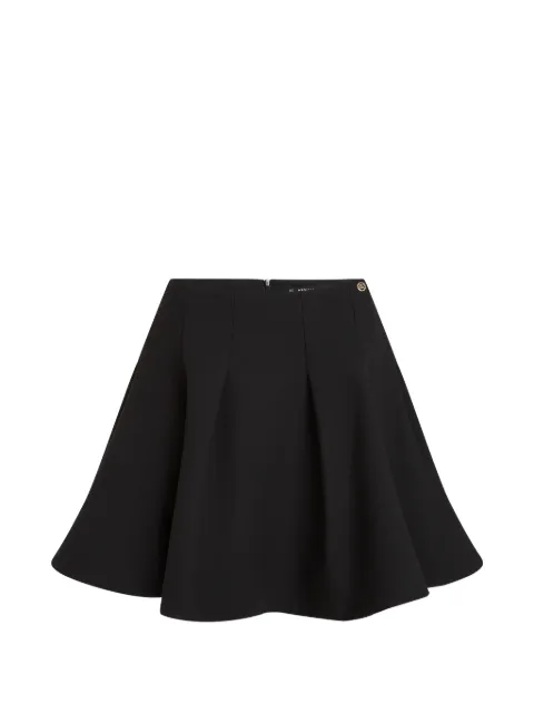 Karl Lagerfeld mini logo-detail pleated skirt