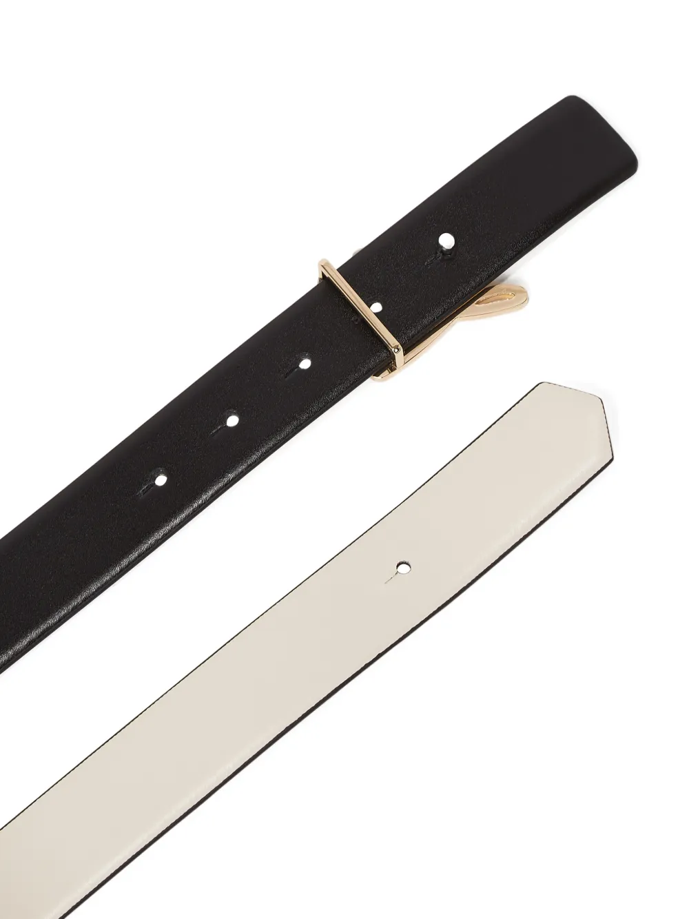 Karl Lagerfeld K Autograph omkeerbare riem Zwart
