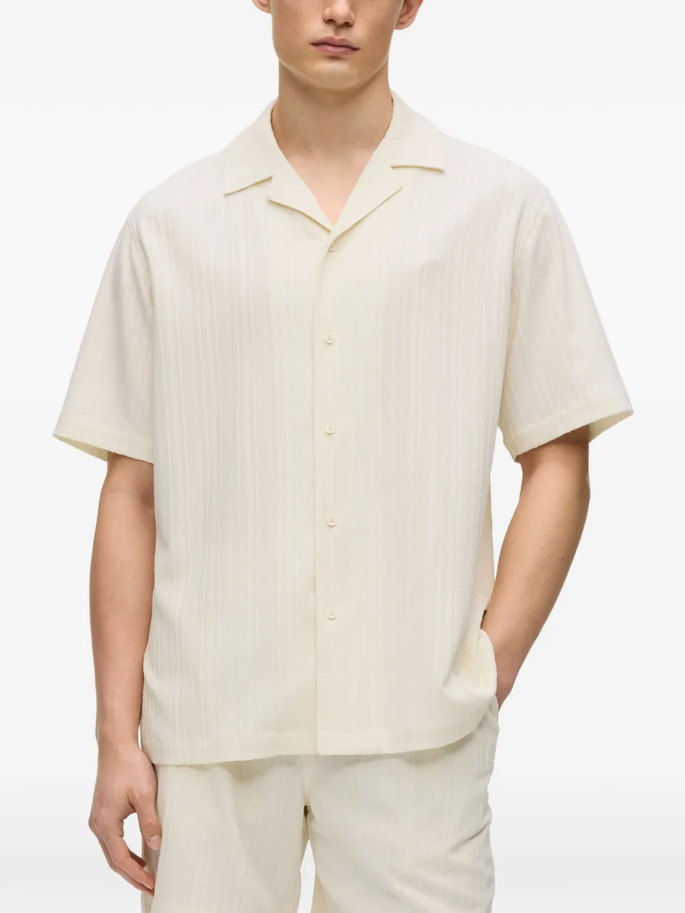 Karl Lagerfeld Structured Shirt - Neutrals 