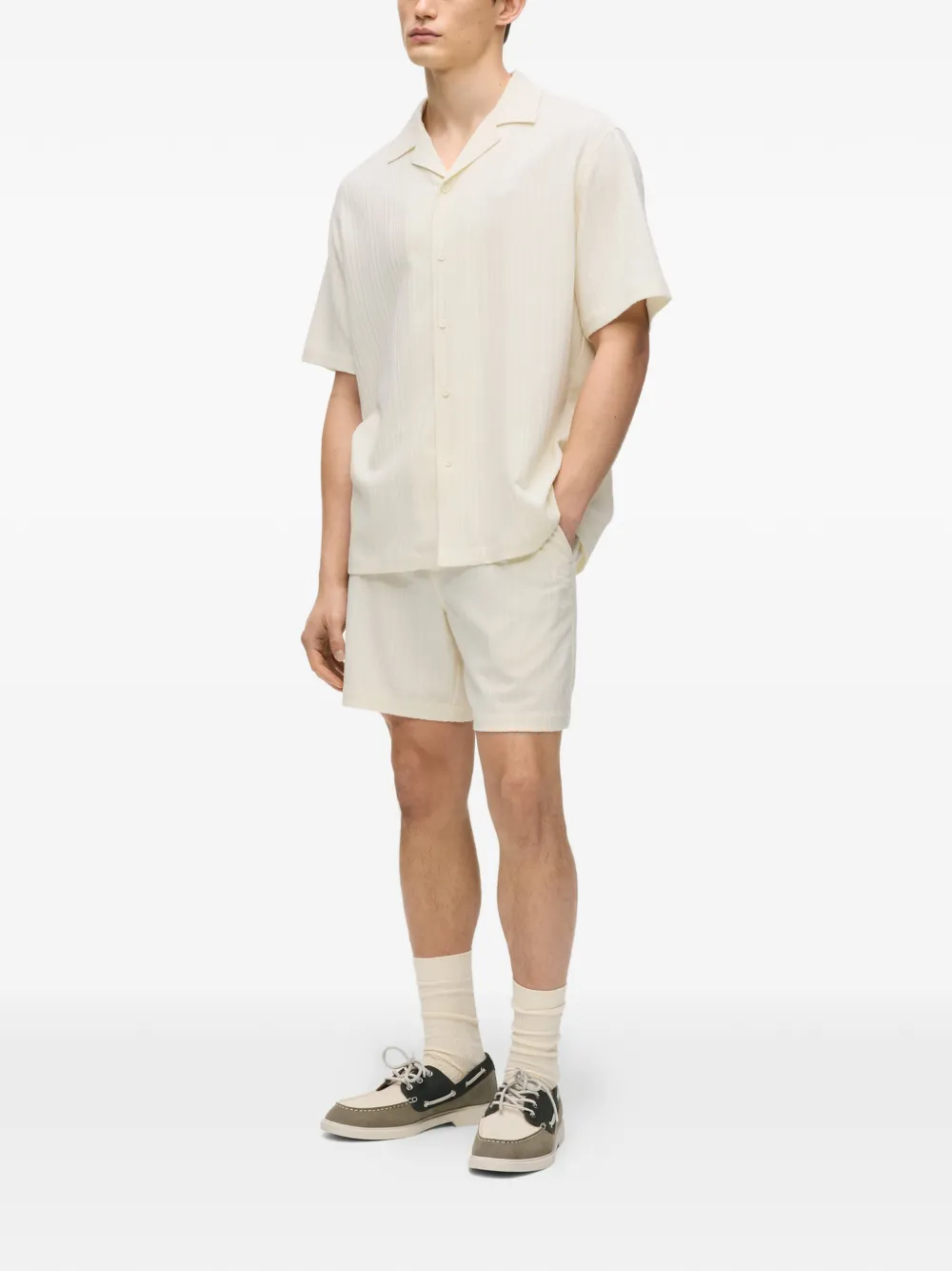  Karl Lagerfeld Structured Shirt - Neutrals 