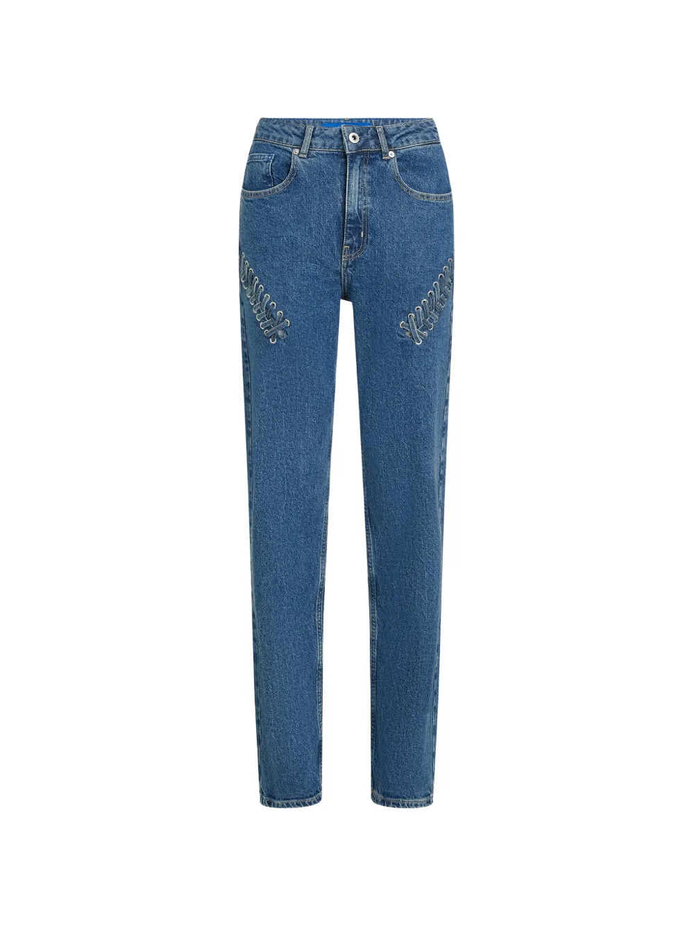 Karl Lagerfeld Jeans Jeans con nodo - Blu