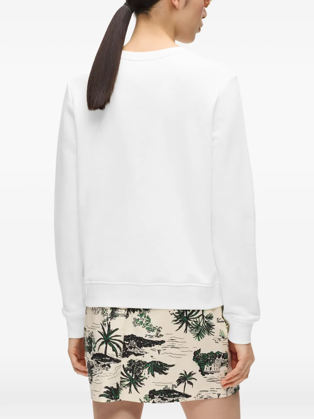 Karl Lagerfeld T-shirt met grafische print Beige