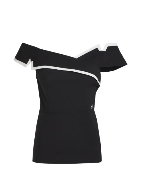 Karl Lagerfeld off-shoulder top