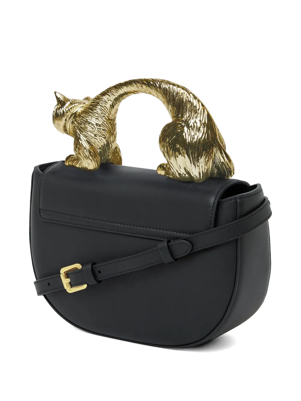 Karl Lagerfeld Leren shopper Zwart
