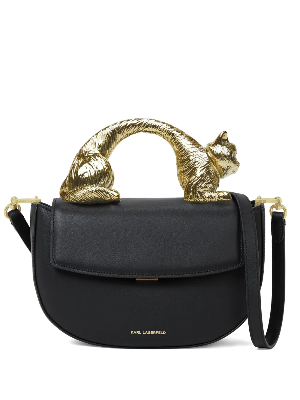 Karl Lagerfeld Borsa tote in pelle - Nero