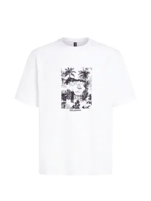 FENDI Roma 1925 Graphic T-shirt | Neutrals | FARFETCH