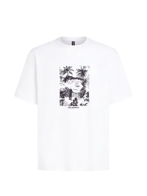 Karl Lagerfeld graphic-print T-shirt