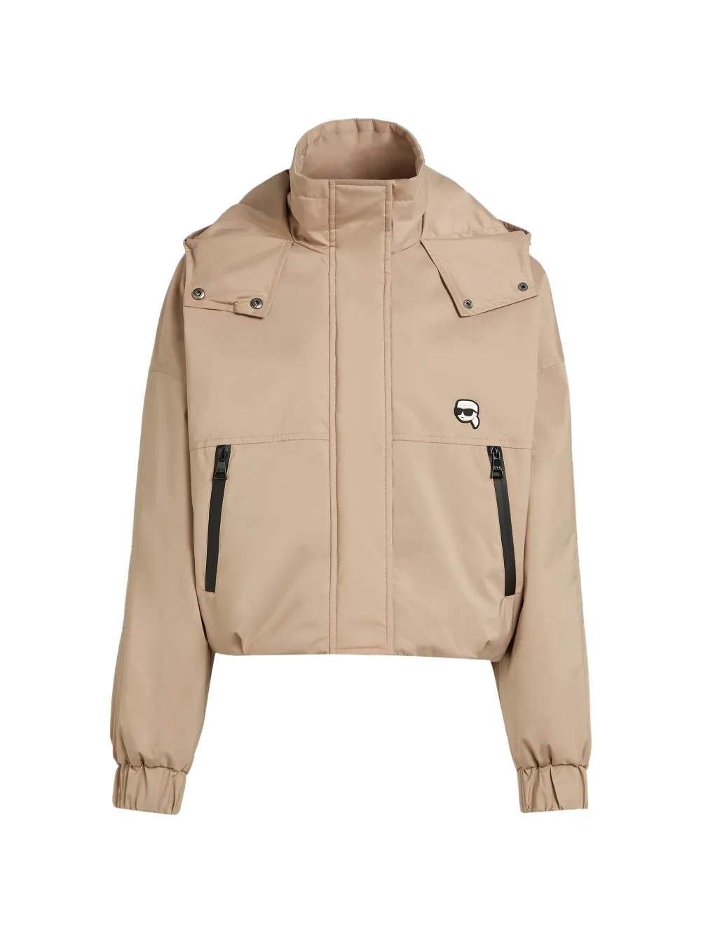 Karl Lagerfeld Ikon hooded jacket - Toni neutri